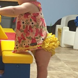 Matilda Jane Wayside Tunic and Stripped Shorts